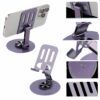 Support Téléphone Universel en Acier – Robuste, Pliable et Élégant